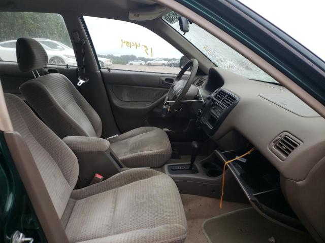 2HGEJ6616YH560751 - 2000 HONDA CIVIC BASE 绿色 照片 5