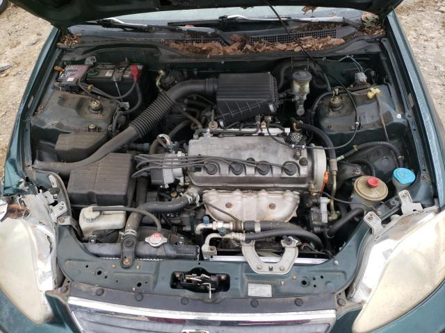 2HGEJ6616YH560751 - 2000 HONDA CIVIC BASE 绿色 照片 7
