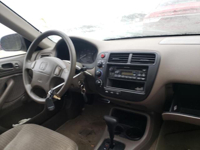 2HGEJ6616YH560751 - 2000 HONDA CIVIC BASE 绿色 照片 9