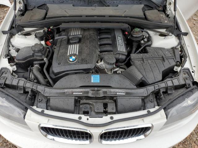 WBAUP9C55BVL90475 - 2011 BMW 128 I WHITE photo 11