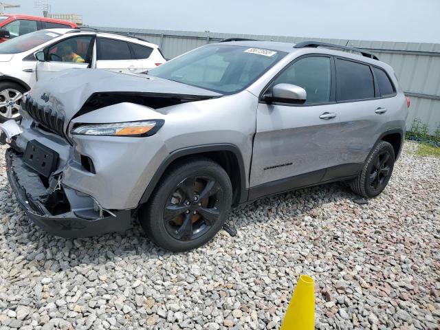 1C4PJLCB9JD542816 - 2018 JEEP CHEROKEE LATITUDE GRAY photo 1