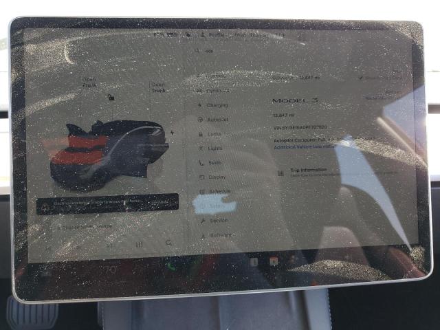 5YJ3E1EA0PF707620 - 2023 TESLA MODEL 3 石墨色 照片 9