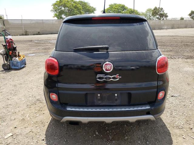 ZFBCFADH5EZ012670 - 2014 FIAT 500L TREKKING BLACK photo 6