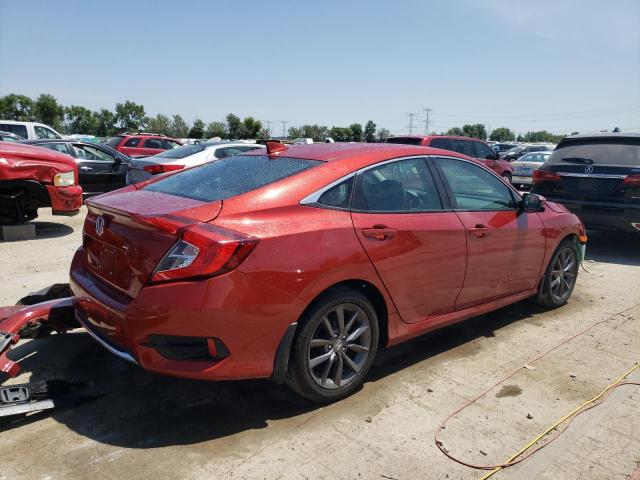 19XFC1F70LE003391 - 2020 HONDA CIVIC EXL RED photo 3