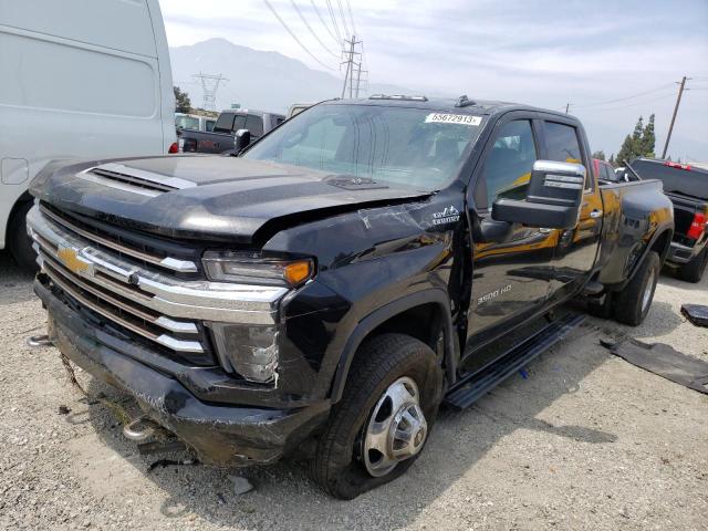 1GC4YVEY6NF307957 - 2022 CHEVROLET SILVERADO K3500 HIGH COUNTRY BLACK photo 1