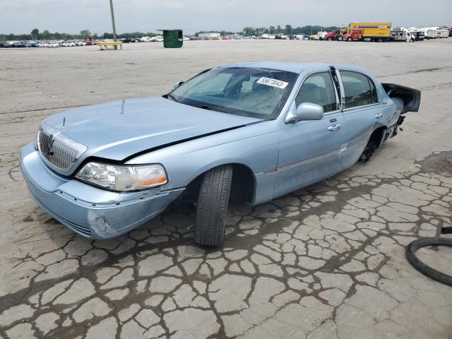 2LNBL8CV4AX620757 - 2010 LINCOLN TOWN CAR SIGNATURE LIMITED BLUE photo 1