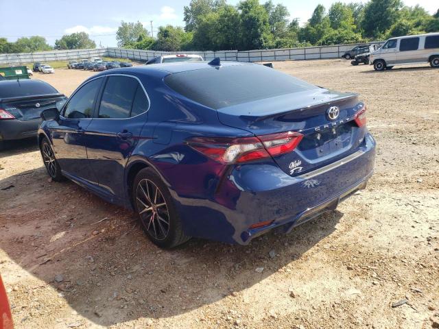 4T1G11AK5PU101051 - 2023 TOYOTA CAMRY SE NIGHT SHADE BLUE photo 2