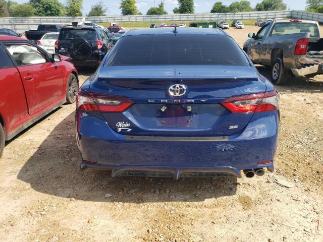 4T1G11AK5PU101051 - 2023 TOYOTA CAMRY SE NIGHT SHADE BLUE photo 6