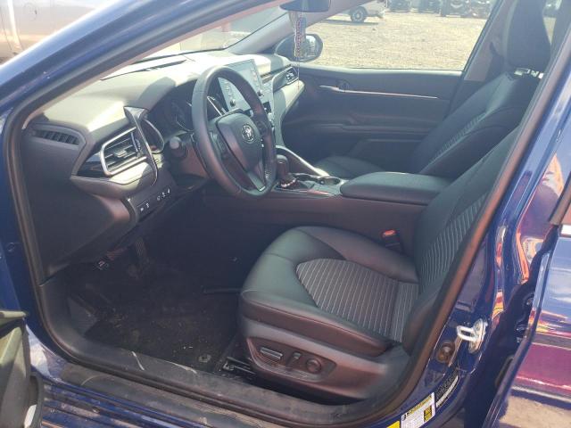 4T1G11AK5PU101051 - 2023 TOYOTA CAMRY SE NIGHT SHADE BLUE photo 7