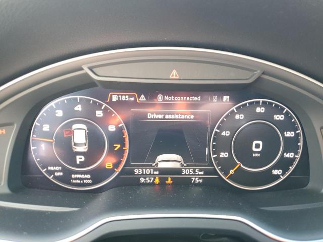 WA1VAAF7XJD016076 - 2018 AUDI Q7 PRESTIGE BLACK photo 9