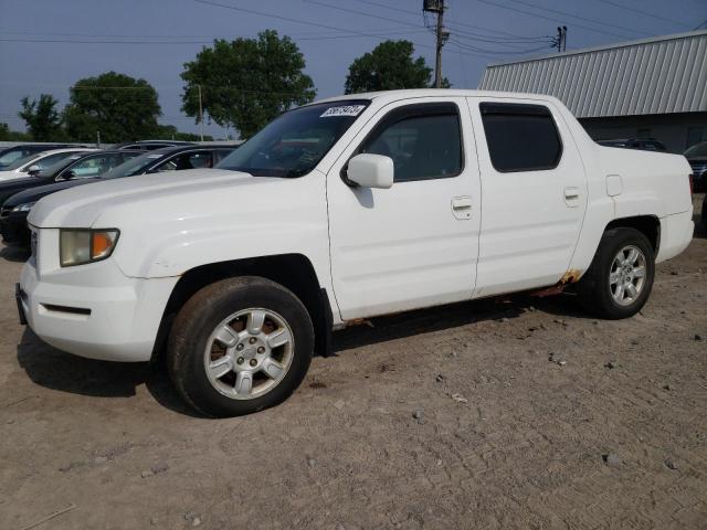 2HJYK16586H570950 - 2006 HONDA RIDGELINE RTL WHITE photo 1