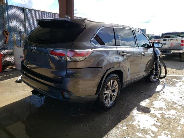 5TDKKRFH6FS098445 - 2015 TOYOTA HIGHLANDER XLE Boz foto 3