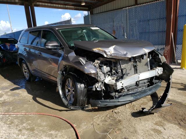 5TDKKRFH6FS098445 - 2015 TOYOTA HIGHLANDER XLE Boz foto 4