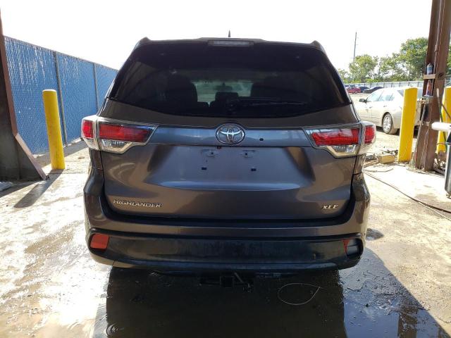 5TDKKRFH6FS098445 - 2015 TOYOTA HIGHLANDER XLE Boz foto 6