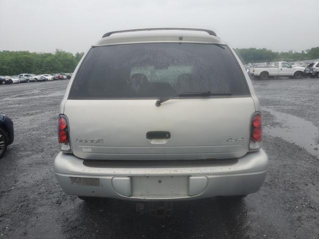 1B4HS28Z4WF144293 - 1998 DODGE DURANGO SILVER photo 6