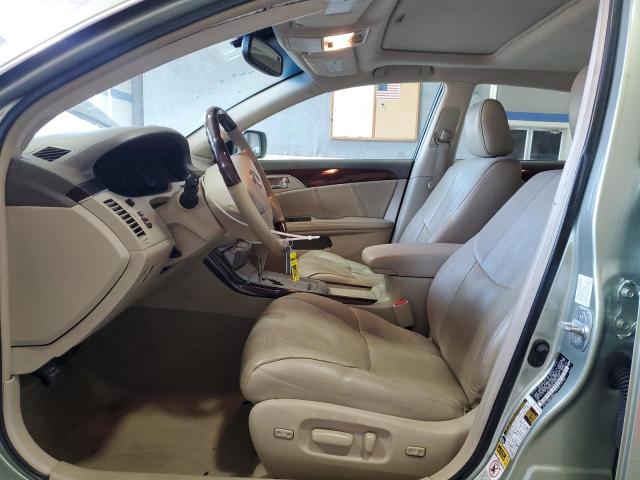 4T1BK3DB1AU354549 - 2010 TOYOTA AVALON XL GREEN photo 7