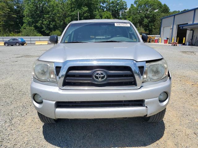 5TETU62N45Z076941 - 2005 TOYOTA TACOMA PRERUNNER ACCESS CAB SILVER photo 5