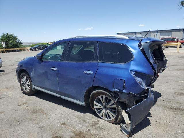 5N1DR2MN5HC605016 - 2017 NISSAN PATHFINDER S BLUE photo 2