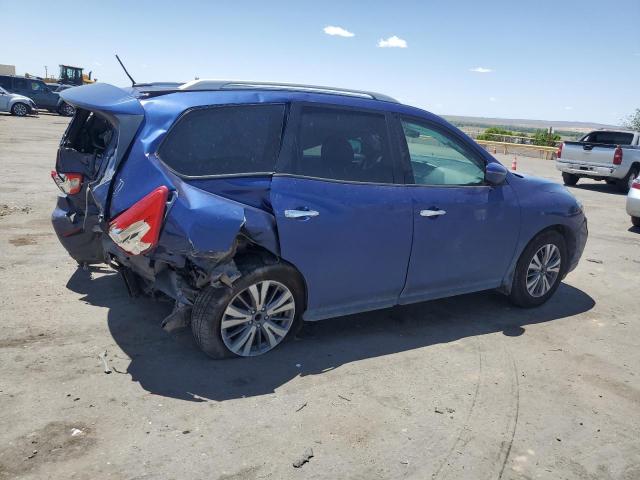 5N1DR2MN5HC605016 - 2017 NISSAN PATHFINDER S BLUE photo 3