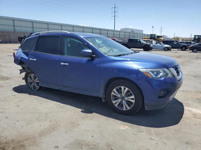 5N1DR2MN5HC605016 - 2017 NISSAN PATHFINDER S BLUE photo 4