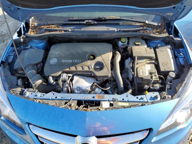 W04WJ3N57HG144591 - 2017 BUICK CASCADA SPORT TOURING BLUE photo 11
