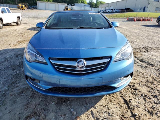 W04WJ3N57HG144591 - 2017 BUICK CASCADA SPORT TOURING BLUE photo 5
