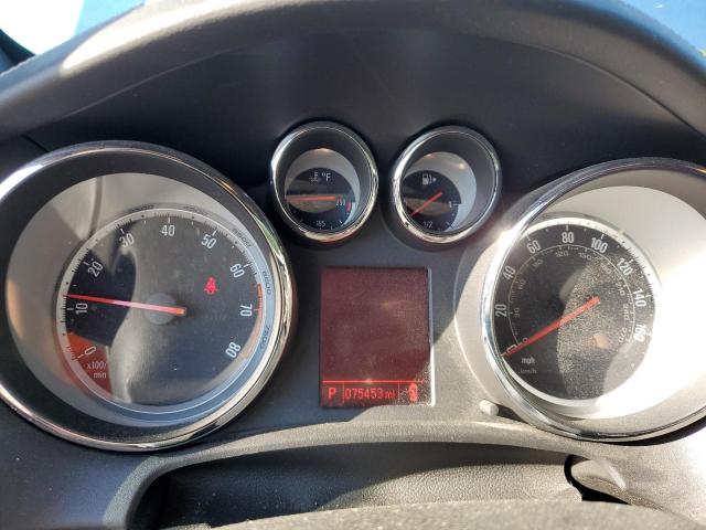 W04WJ3N57HG144591 - 2017 BUICK CASCADA SPORT TOURING BLUE photo 9