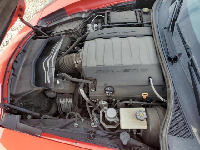 1G1YB2D73F5123313 - 2015 CHEVROLET CORVETTE STINGRAY 1LT RED photo 11