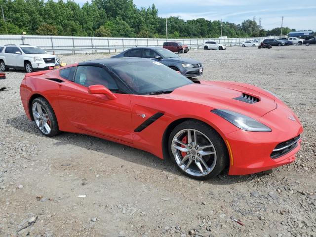 1G1YB2D73F5123313 - 2015 CHEVROLET CORVETTE STINGRAY 1LT RED photo 4