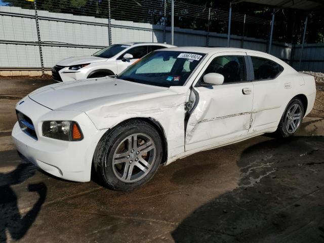 2B3LA53H16H489037 - 2006 DODGE CHARGER R/T WHITE photo 1