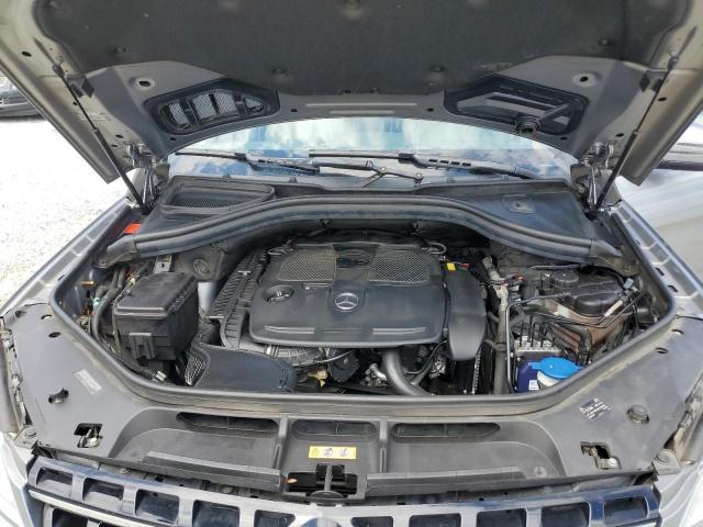 4JGDA5HB6FA583979 - 2015 MERCEDES-BENZ ML 350 4MATIC SILVER photo 12