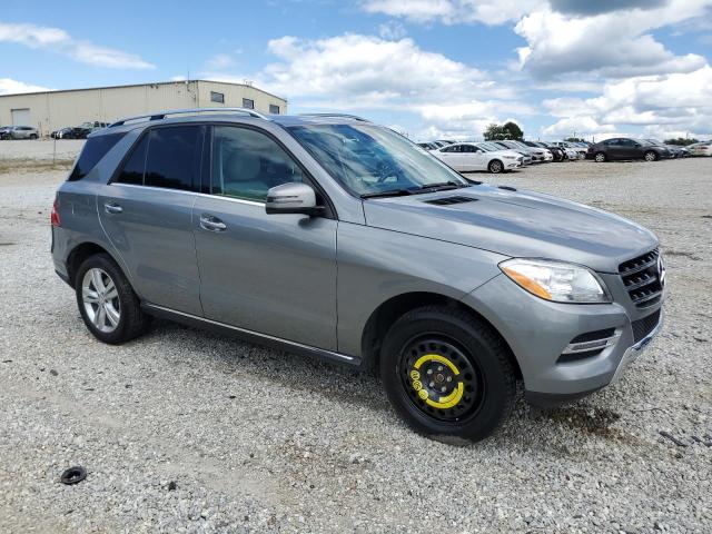 4JGDA5HB6FA583979 - 2015 MERCEDES-BENZ ML 350 4MATIC SILVER photo 4
