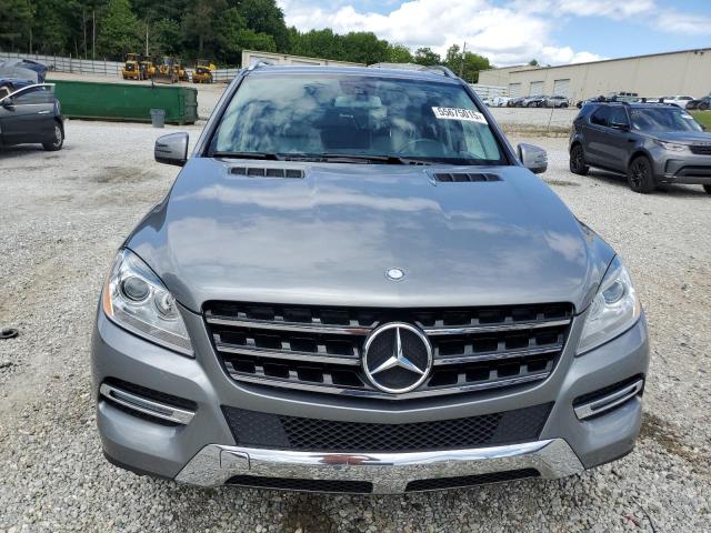 4JGDA5HB6FA583979 - 2015 MERCEDES-BENZ ML 350 4MATIC SILVER photo 5