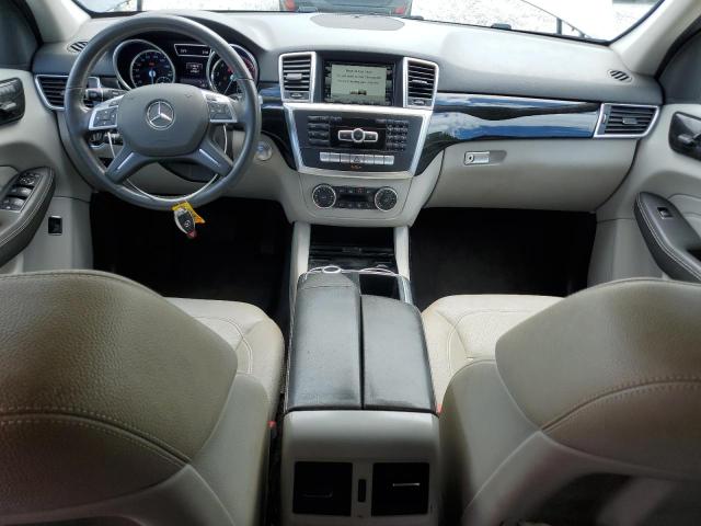 4JGDA5HB6FA583979 - 2015 MERCEDES-BENZ ML 350 4MATIC SILVER photo 8