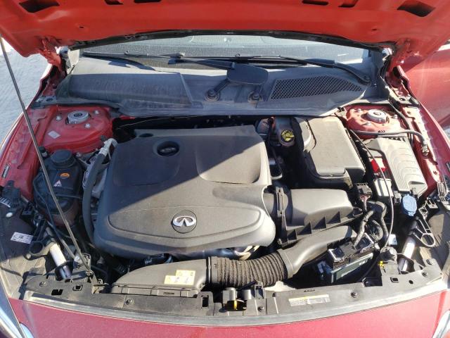 SJKCH5CP7HA023810 - 2017 INFINITI QX30 BASE RED photo 11