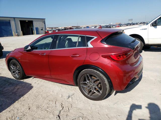 SJKCH5CP7HA023810 - 2017 INFINITI QX30 BASE RED photo 2