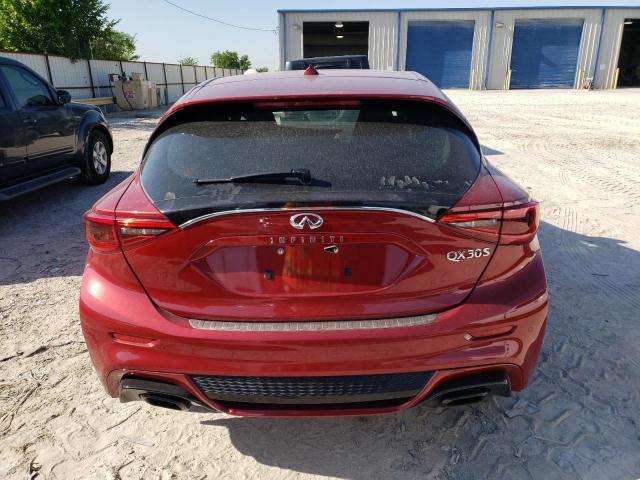 SJKCH5CP7HA023810 - 2017 INFINITI QX30 BASE RED photo 6