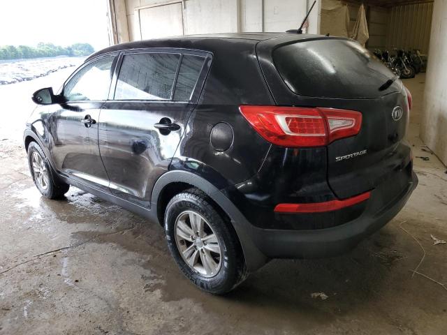 KNDPB3A28B7136915 - 2011 KIA SPORTAGE LX BLACK photo 2