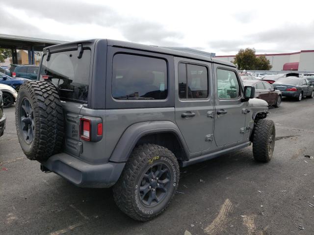 1C4HJXDN0MW651517 - 2021 JEEP WRANGLER U SPORT GRAY photo 3