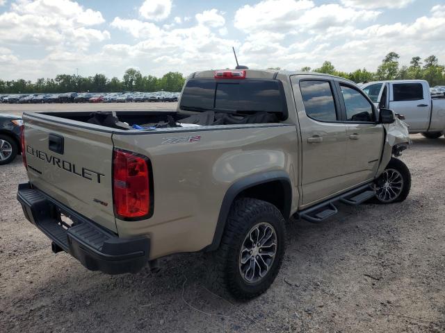 1GCGTEENXN1203762 - 2022 CHEVROLET COLORADO ZR2 TAN photo 3