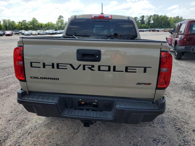1GCGTEENXN1203762 - 2022 CHEVROLET COLORADO ZR2 TAN photo 6