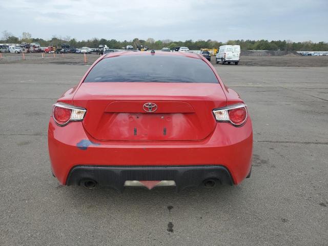 JF1ZNAA14D2707754 - 2013 TOYOTA SCION FR-S RED photo 6