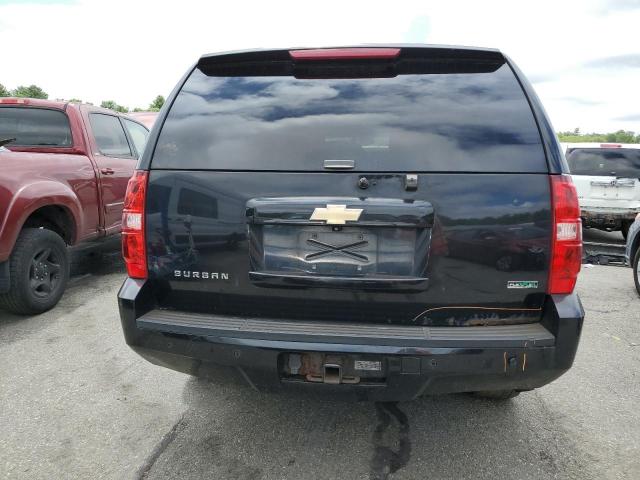 1GNSKJE33BR190006 - 2011 CHEVROLET SUBURBAN K1500 LT BLACK photo 6