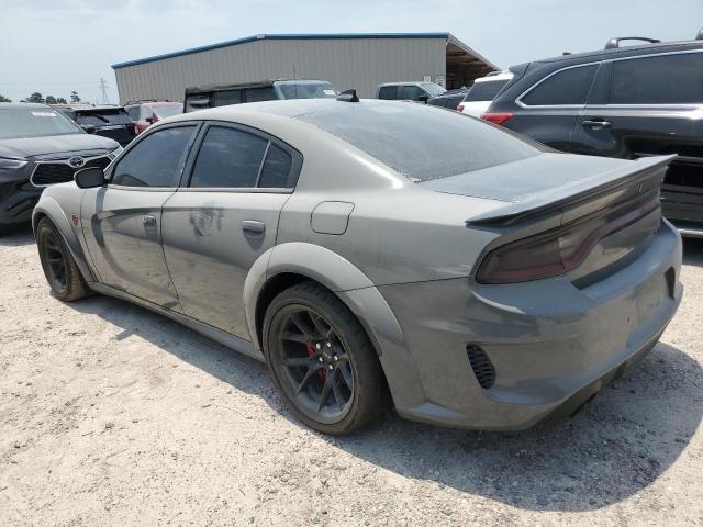 2C3CDXL95MH543452 - 2021 DODGE CHARGER SRT HELLCAT GRAY photo 2