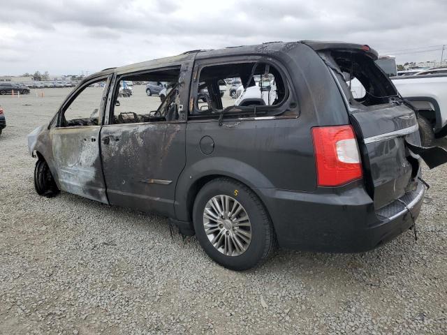 2C4RC1CG8DR558266 - 2013 CHRYSLER TOWN & COU TOURING L CHARCOAL photo 2