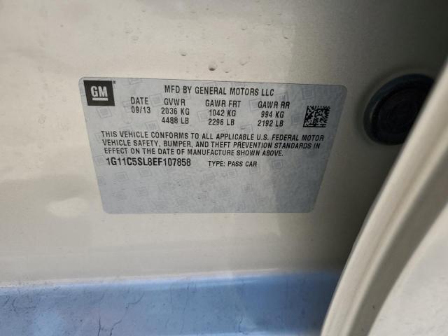 1G11C5SL8EF107858 - 2014 CHEVROLET MALIBU 1LT GOLD photo 12