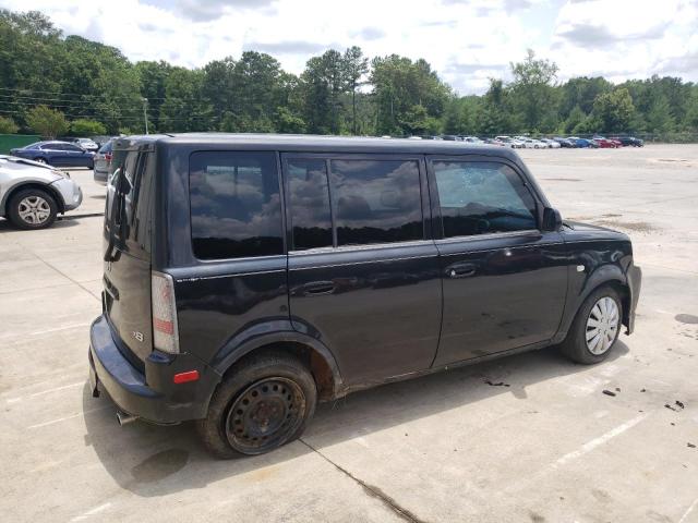 JTLKT324954005302 - 2005 TOYOTA SCION XB BLACK photo 3