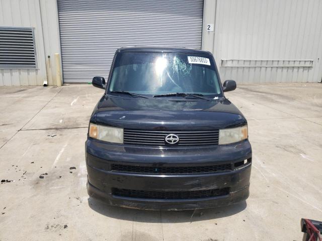 JTLKT324954005302 - 2005 TOYOTA SCION XB BLACK photo 5