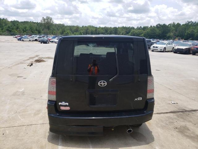 JTLKT324954005302 - 2005 TOYOTA SCION XB BLACK photo 6