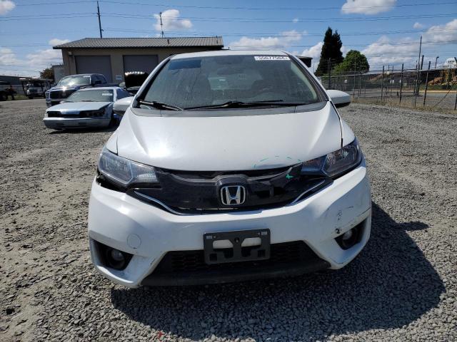 3HGGK5H88FM736482 - 2015 HONDA FIT EX WHITE photo 5